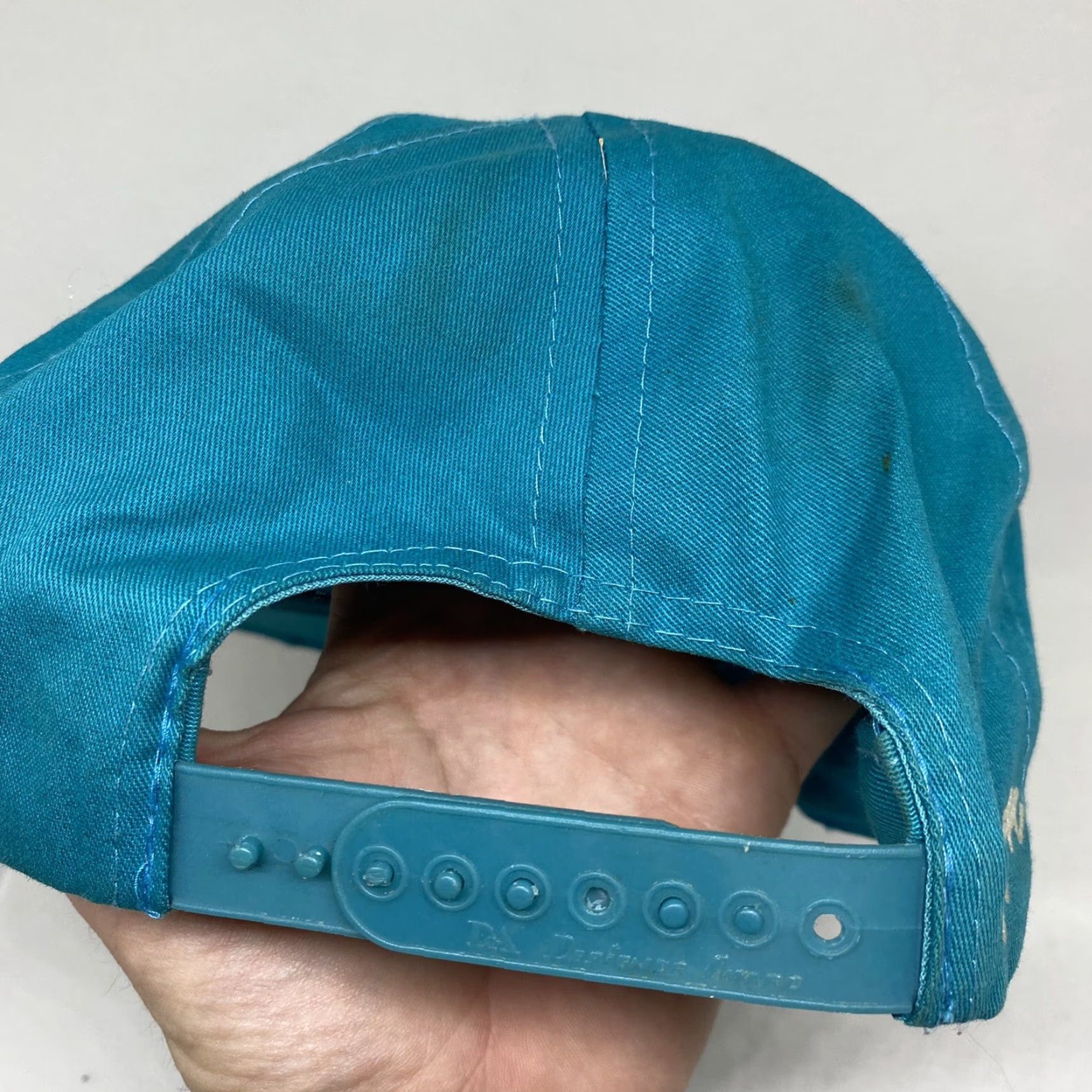 NBA VINTAGE Charlotte Hornets Hat 90s NBA Snapback Baseball Cap Blue Adjustable Unisex Adults Womens? Size ONE SIZE - 6 Thumbnail