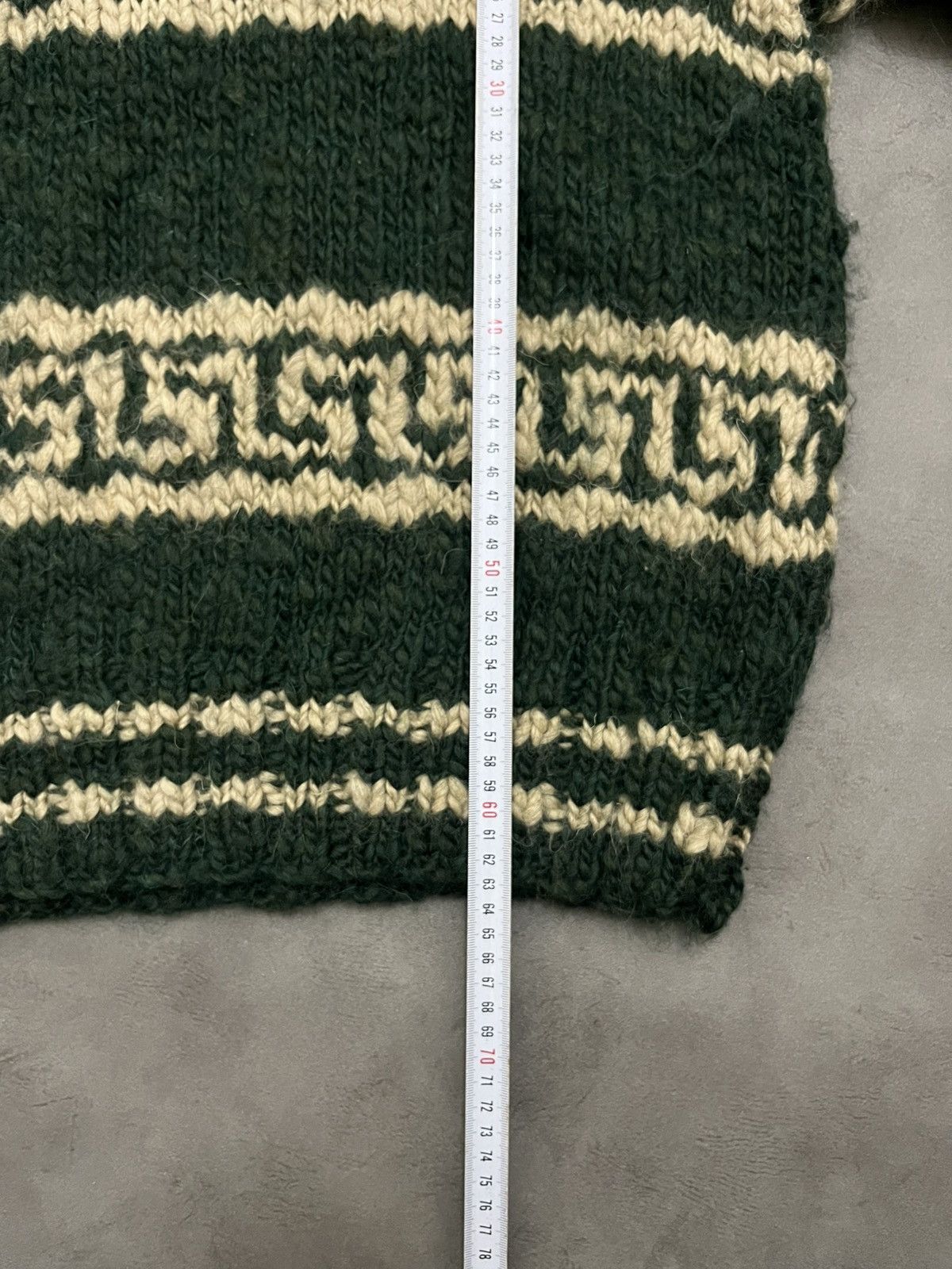 Vintage 90s polo ralph lauren hand knit sweater 100% wool