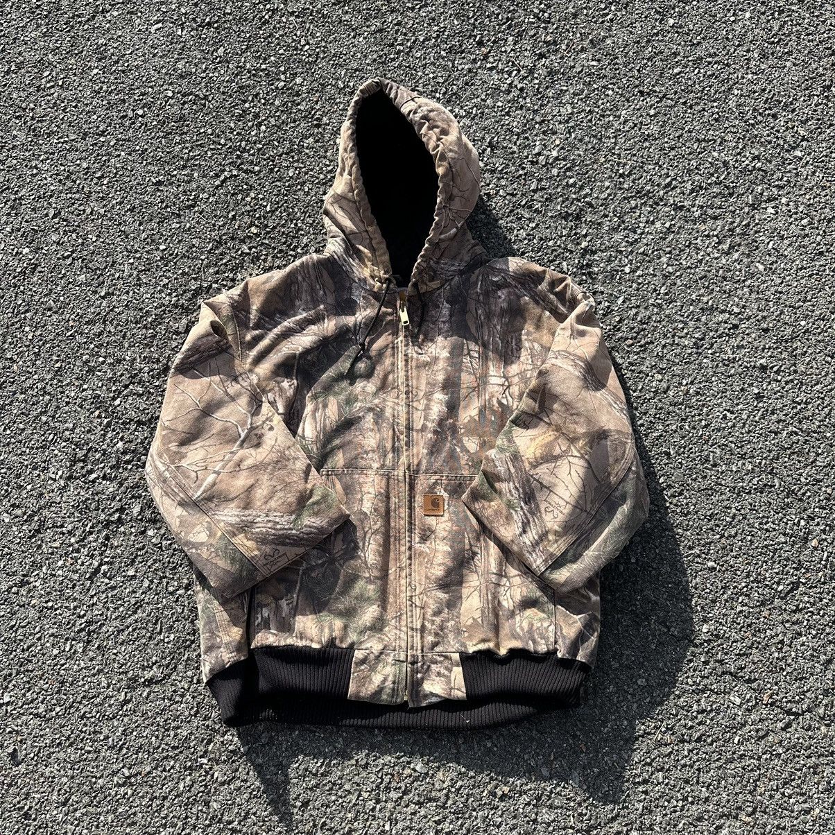 Carhartt Crazy Vintage Grail Carhartt RealTree Camo Hooded Jacket Size US XL / EU 56 / 4 - 2 Thumbnail