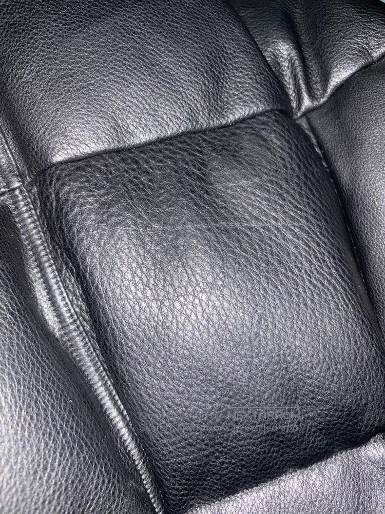 Rick Owens RICK OWENS Dark Leather Tasseled Down Jacket Size US M / EU 48-50 / 2 - 3 Thumbnail