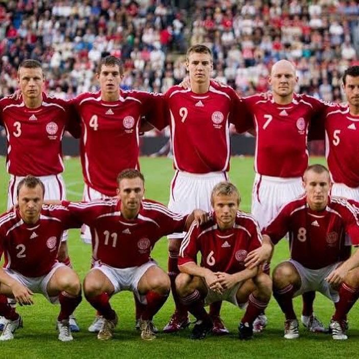 Vintage Vintage Jersey Denmark Euro 2008 Size US L / EU 52-54 / 3 - 11 Thumbnail