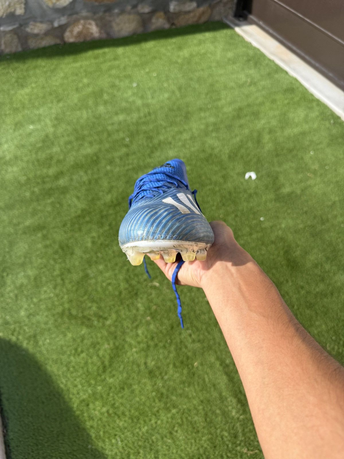 Adidas Blue Adidas X 19.1 soccer cleats Size US 10.5 / EU 43-44 - 17 Thumbnail