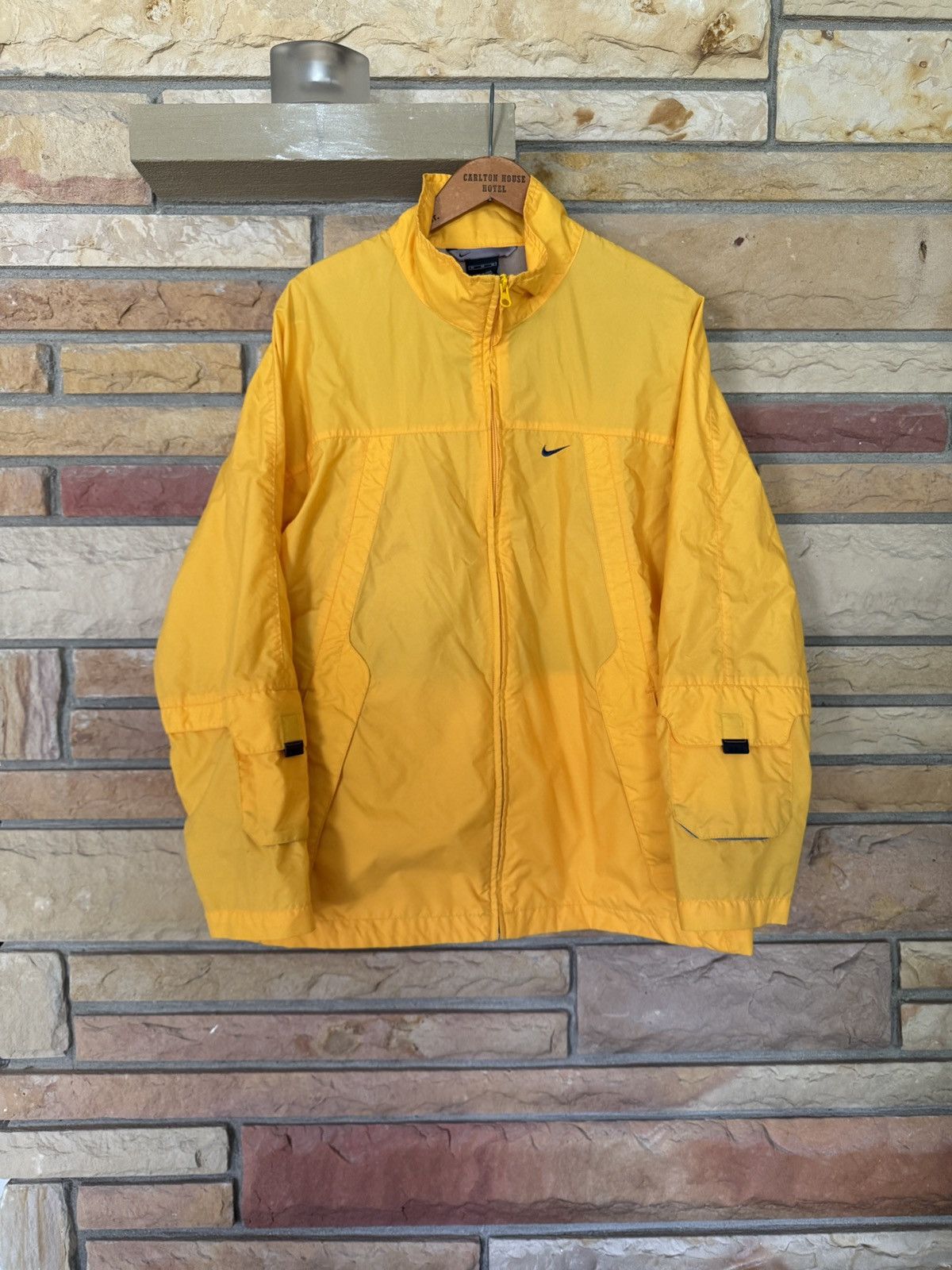 Nike × Vintage Vintage Y2K Nike Zip-Up Windbreaker Jacket Size US M / EU 48-50 / 2 - 1 Thumbnail
