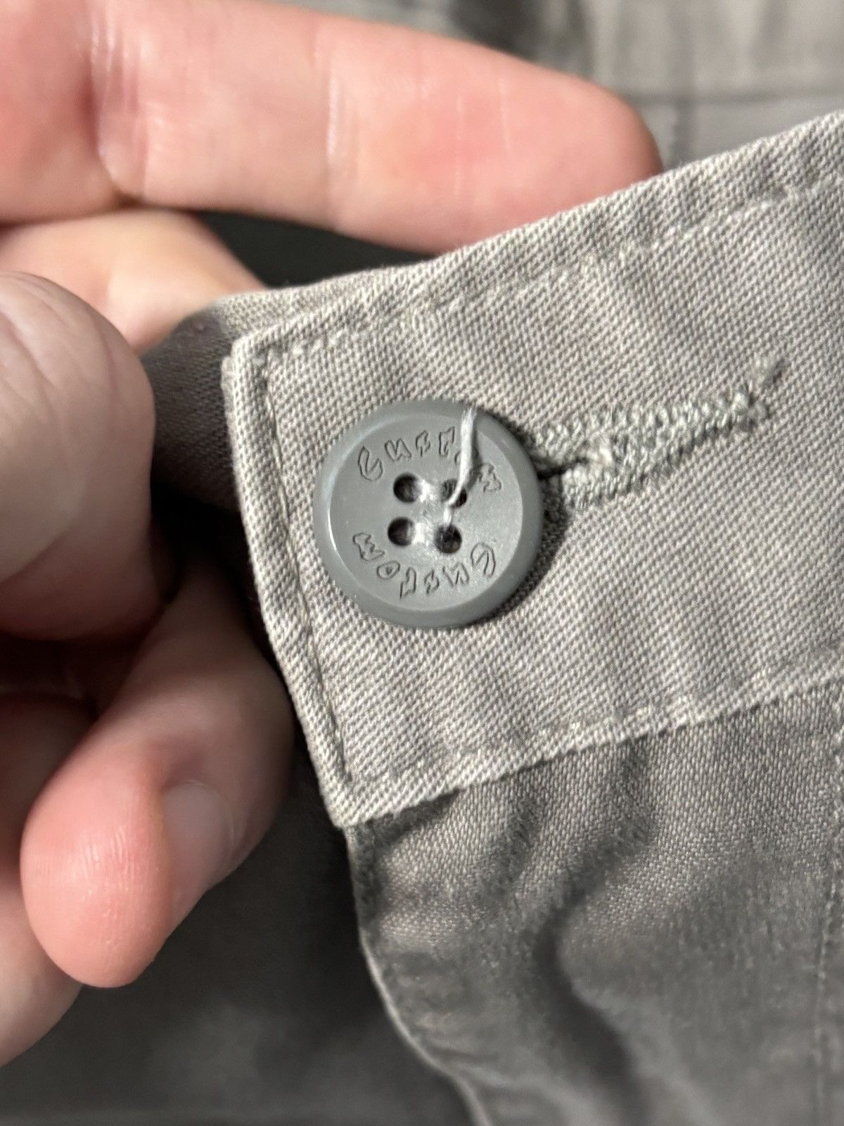 Vintage Y2K Deadstock Vintage Cargo Pants Combat Utility 1990s 2000s Size US 30 / EU 46 - 9 Thumbnail