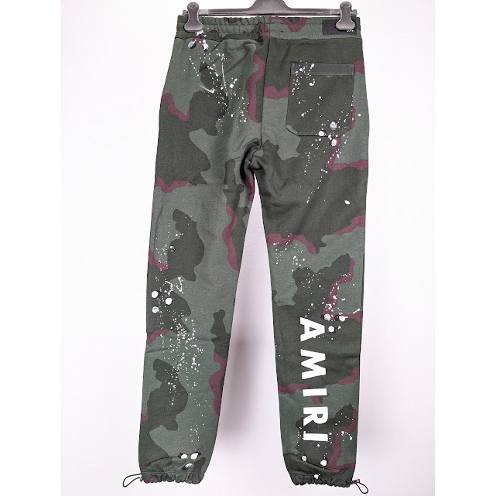 Amiri o1rshd1 Army Logo Sweatpant in Camo Size US 34 / EU 50 - 11 Thumbnail
