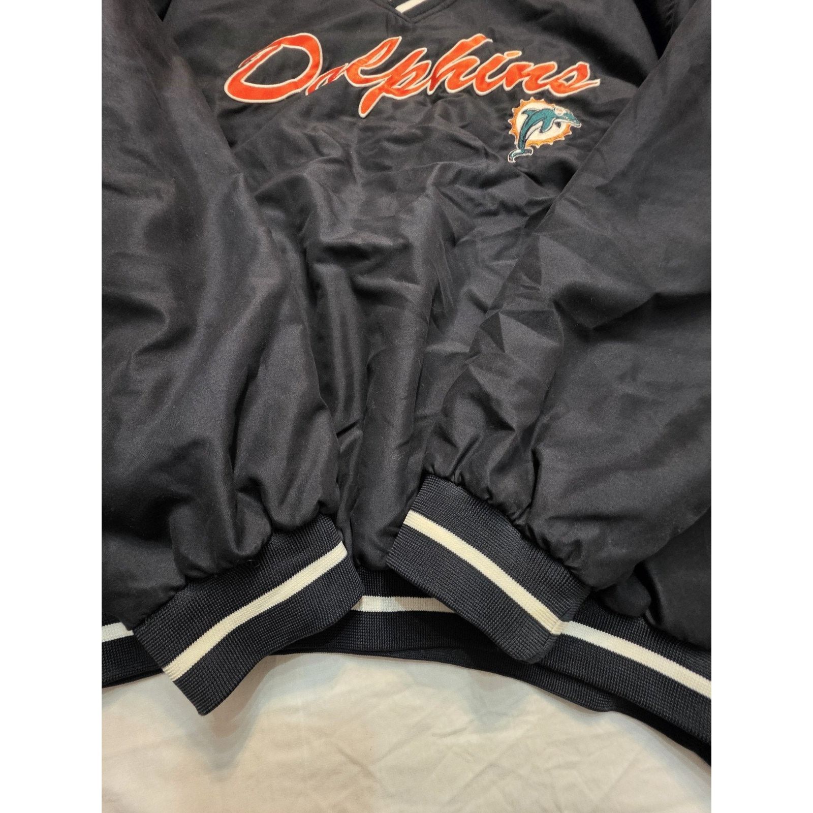 NFL Miami Dolphins NFL Men's V-neck Pullover Longsleeve Jacket Size US XL / EU 56 / 4 - 4 Thumbnail