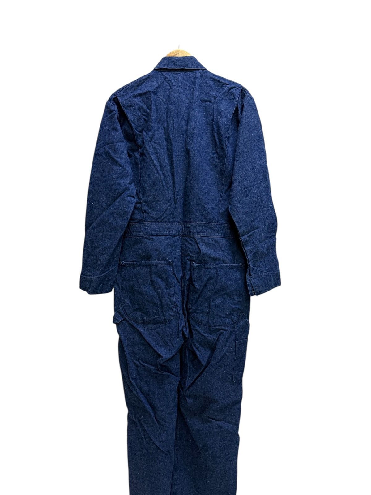 Vintage Unbranded Carpenter Denim Overall Size US 36 / EU 52 - 2 Thumbnail