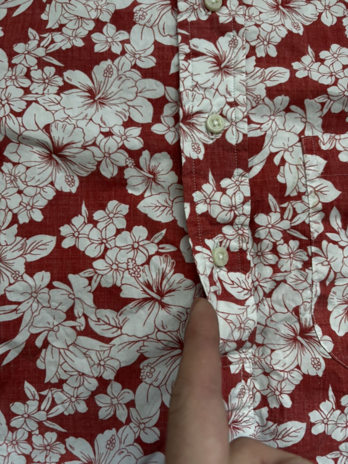 Gitman Bros. Vintage Gitman Vintage Hawaiian Popover Shirt Hibiscus Print Size US L / EU 52-54 / 3 - 8 Thumbnail