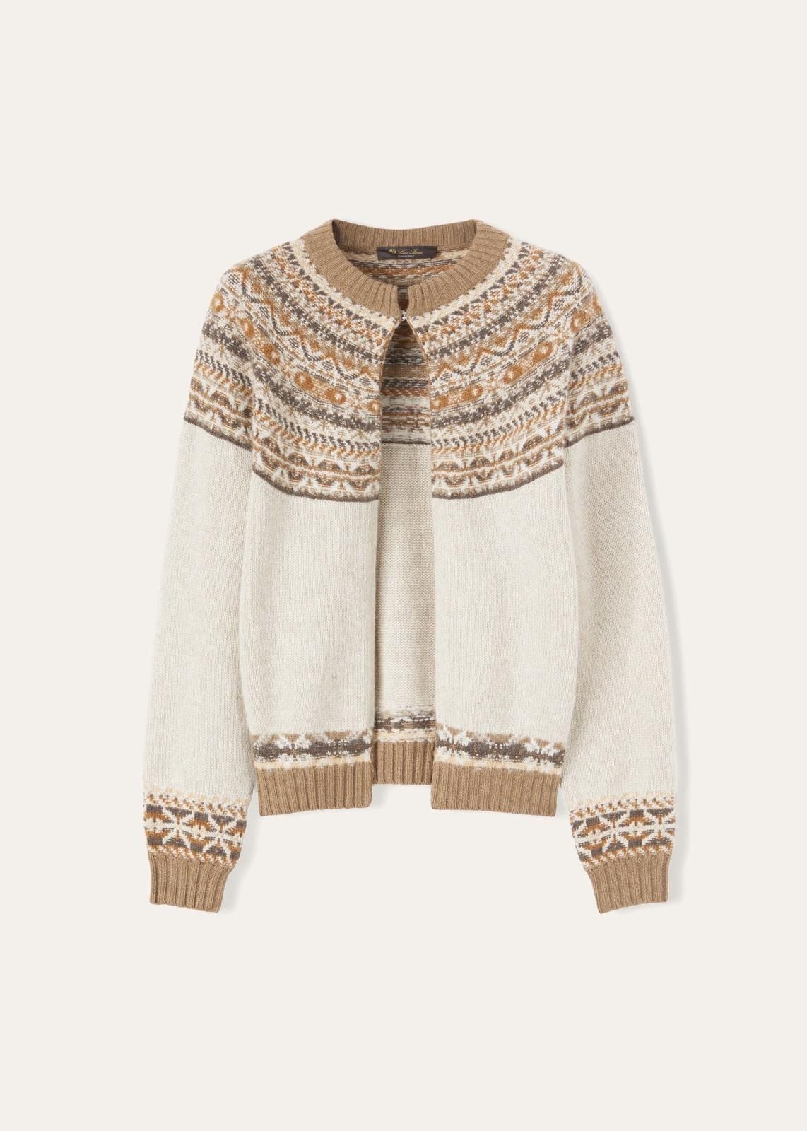 Loro Piana o1srvl11e0824 Kalgoorlie Cardigan in Multicolor Size XL / US 12-14 / IT 48-50 - 1 Thumbnail