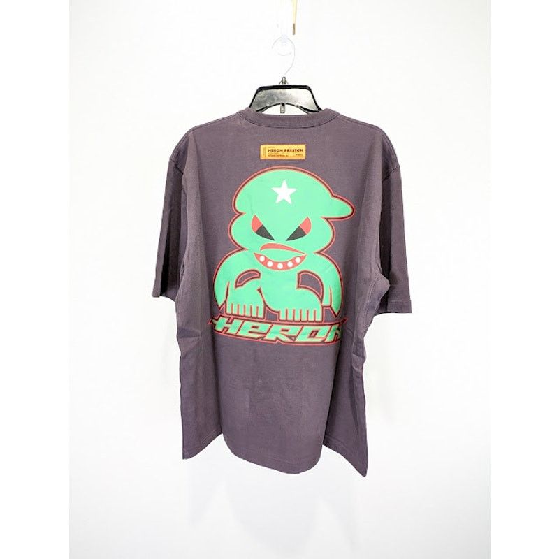 Heron Preston o1rshd1 Q:2 / HP Monster Short Sleeve Tee T-Shirt in Purple Size US L / EU 52-54 / 3 - 8 Thumbnail