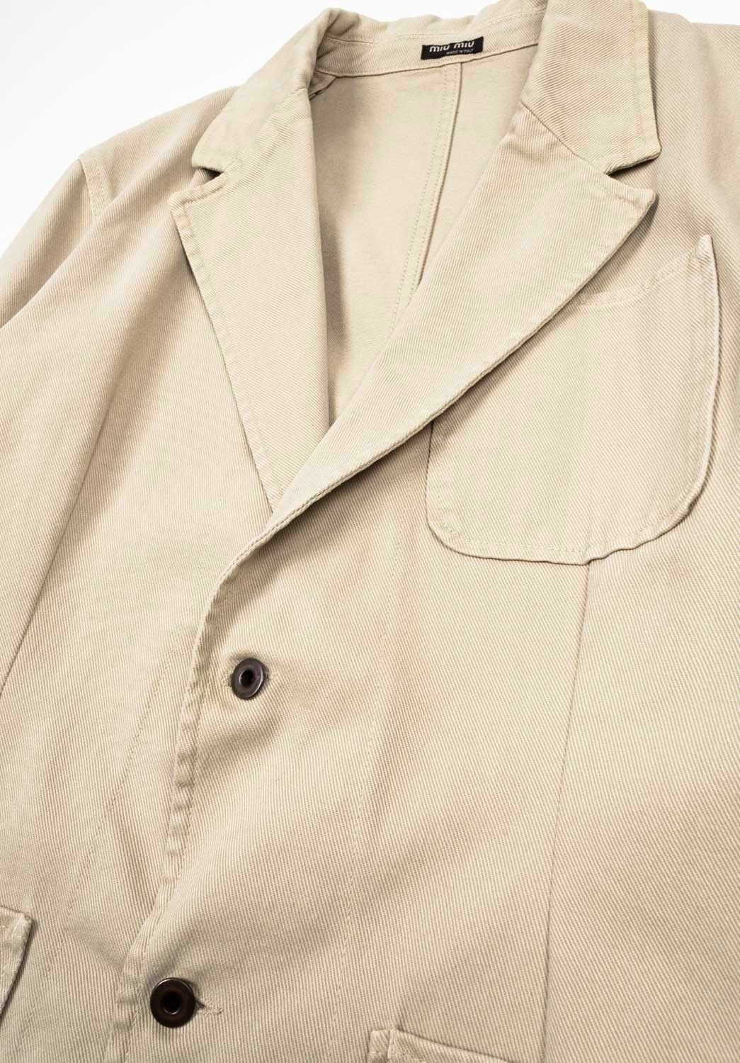 Miu Miu Miu Miu Men Jacket by Prada Blazer Size ITA52/L, S1221 Size US L / EU 52-54 / 3 - 3 Thumbnail