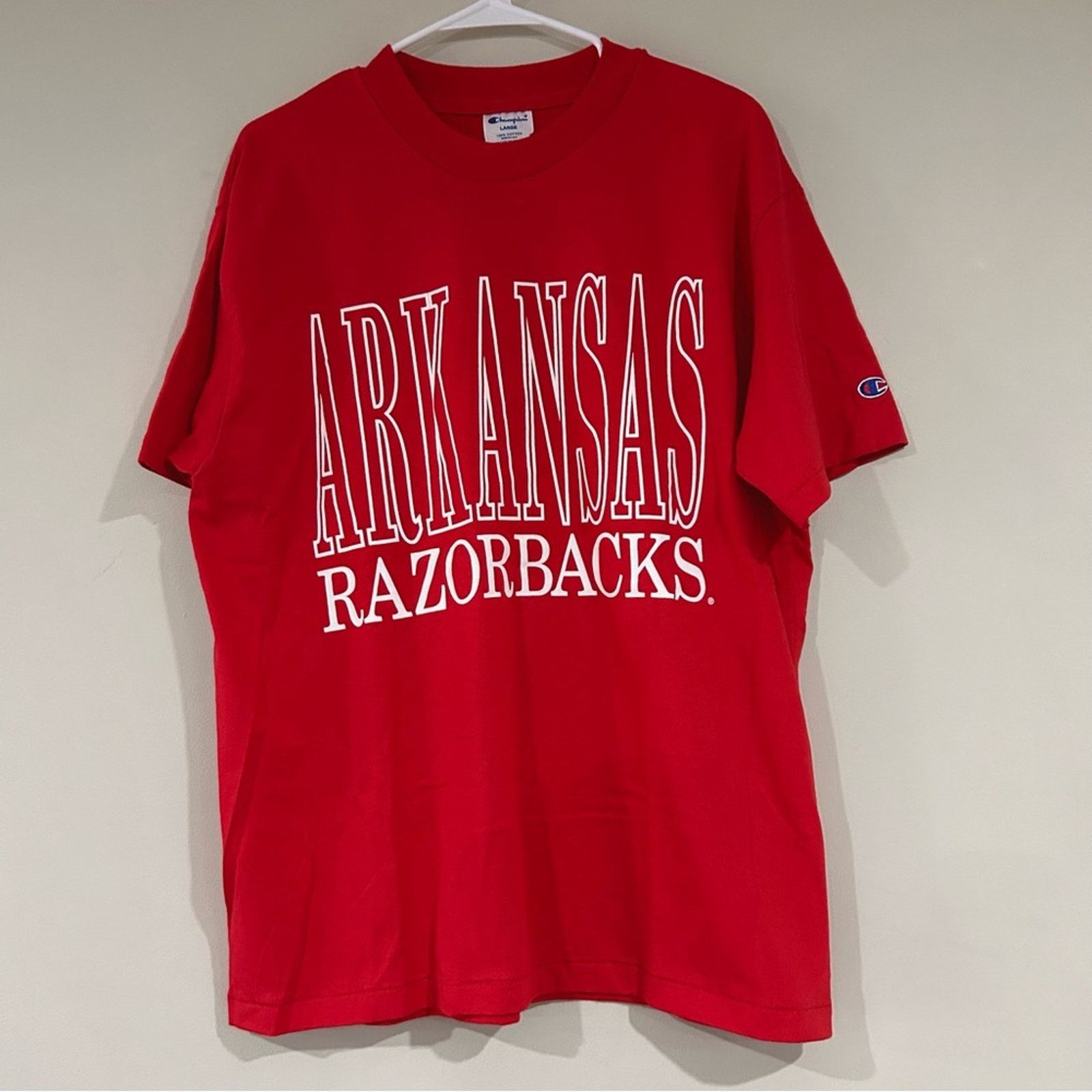Champion Vintage Champion Arkansas Razorbacks Shirt Size US L / EU 52-54 / 3 - 1 Thumbnail