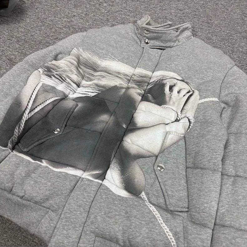 Givenchy Givenchy Goddess Printed Padded Coat Size US L / EU 52-54 / 3 - 4 Thumbnail