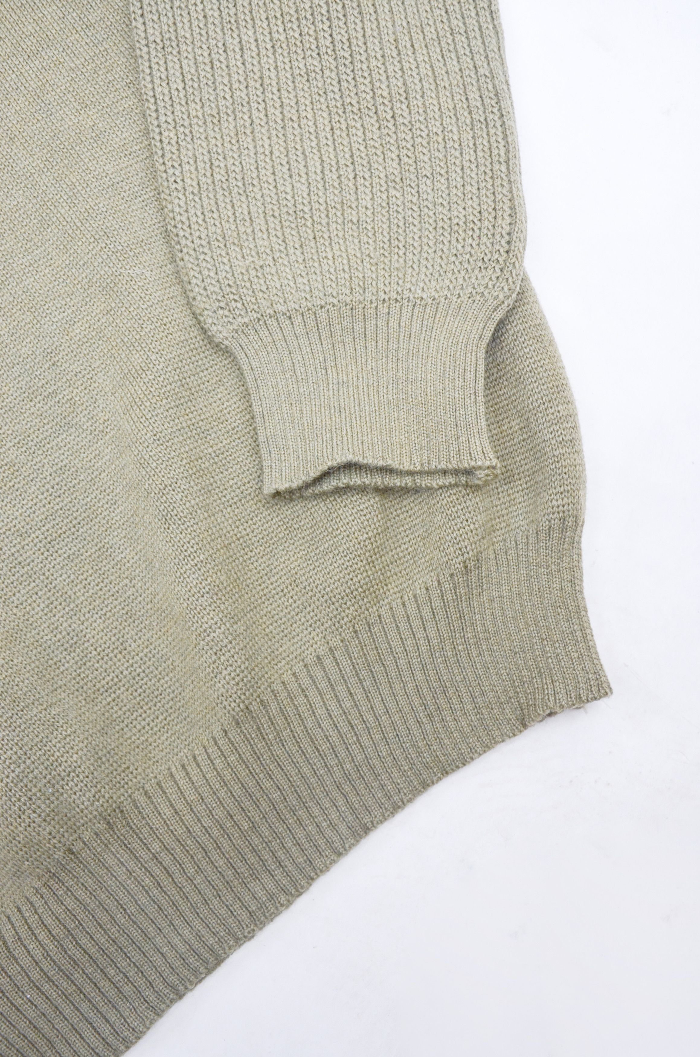 Barbour Barbour Military Wool Sweater – Olive Green - Size L Size US L / EU 52-54 / 3 - 4 Thumbnail