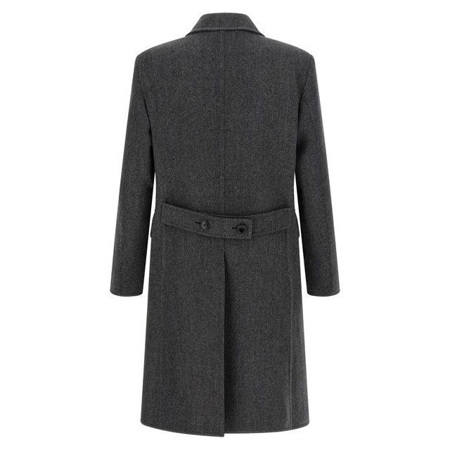 Tom Ford TOM FORD Gray Wool Coat New & Authentic (Men's size:XL;) Size US XL / EU 56 / 4 - 2 Thumbnail