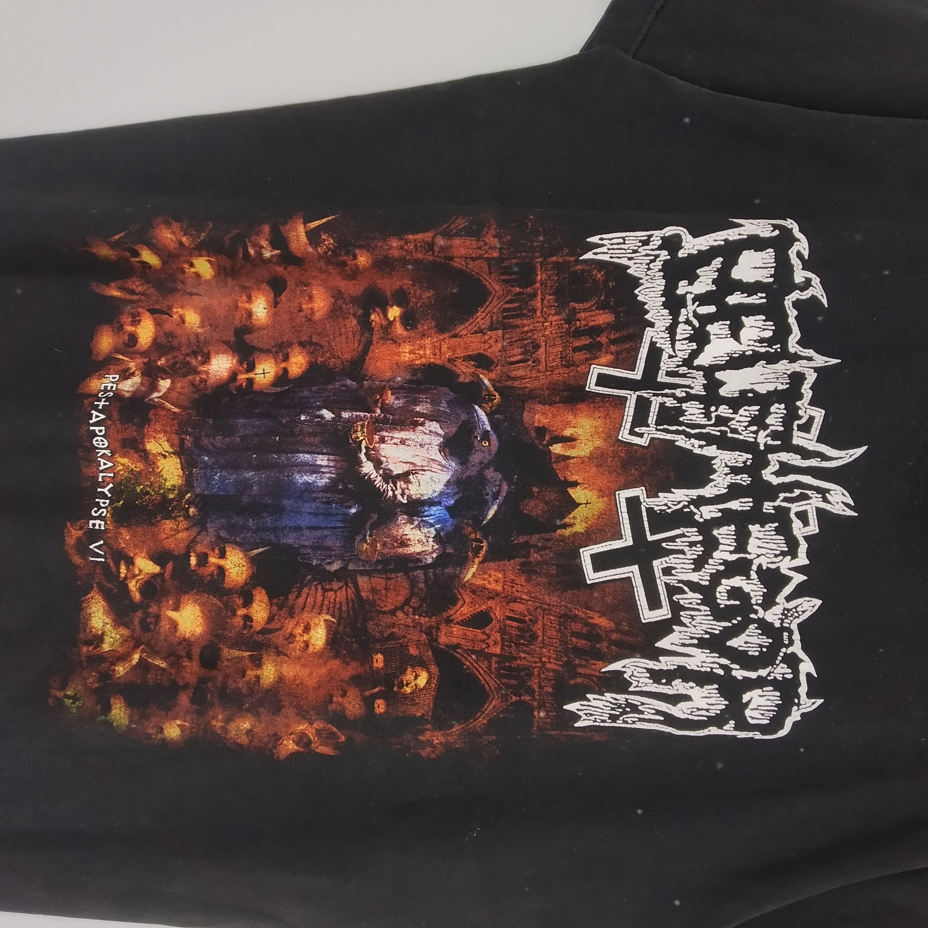 Band Tees Vintage Belphegor Pestapokalypse VI Australia Death Metal Size US L / EU 52-54 / 3 - 5 Thumbnail