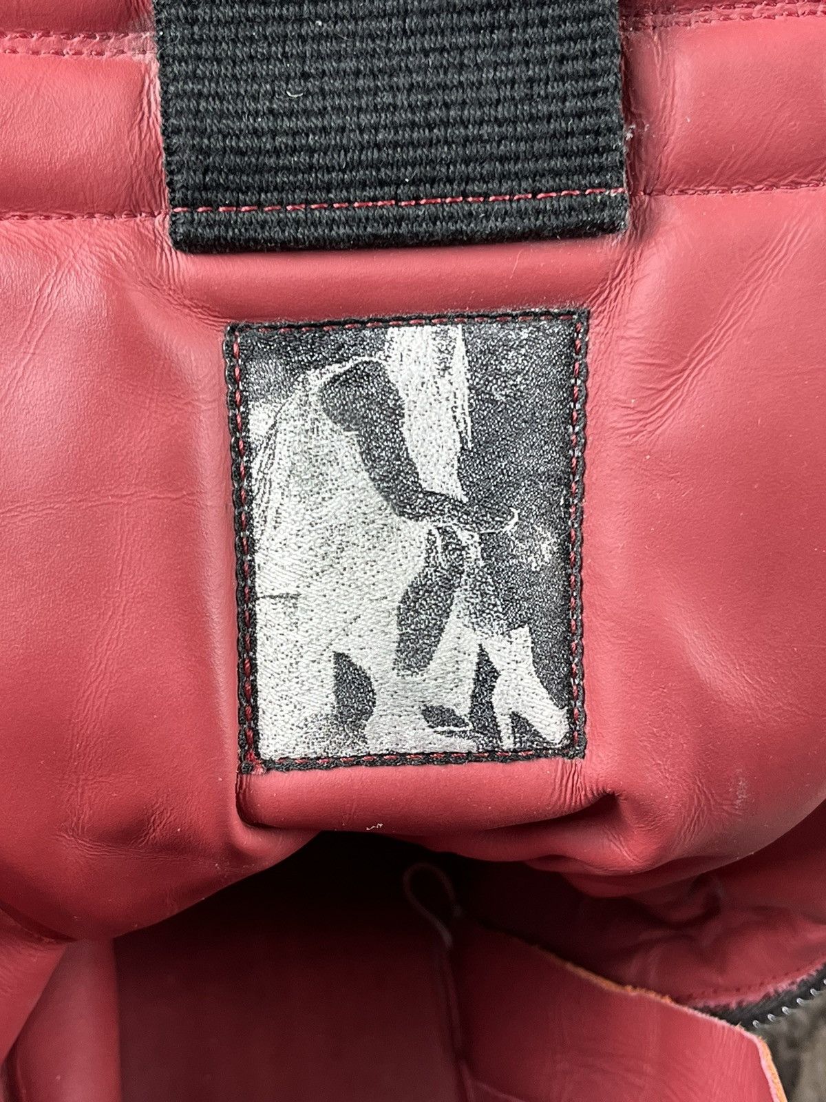 Rick Owens SS22 Rick Owens Fogachine Carnelian Red Leather Geobaskets Size US 9 / EU 42 - 12 Thumbnail