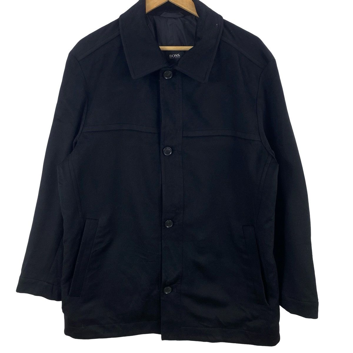 Hugo Boss Vintage HUGO BOSS COLOMBO Colombo Button Up Coat Jacket Size US XXL / EU 58 / 5 - 5 Thumbnail