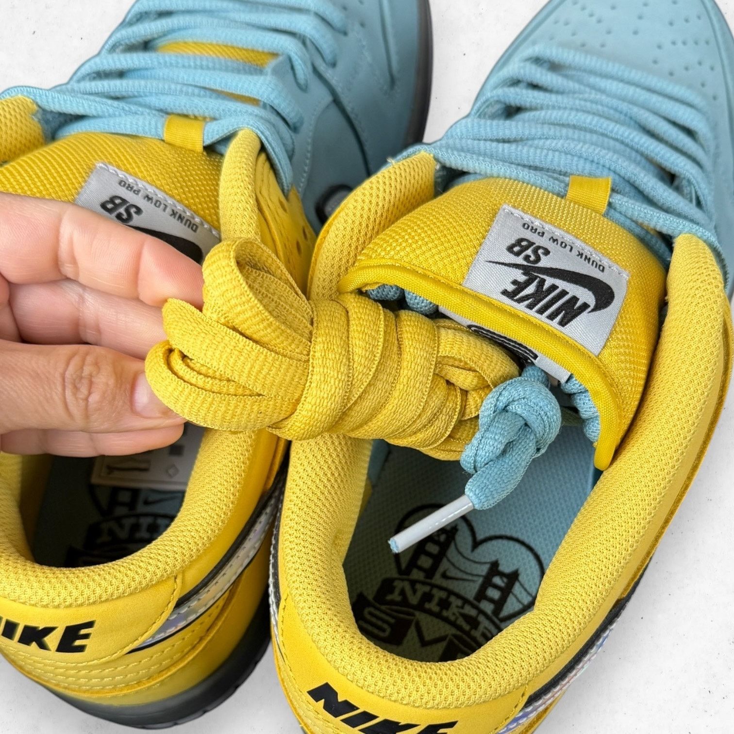 Nike Nike SB Dunk Low Muni Lightning Denim Turquoise Mens 11 Size US 11 / EU 44 - 11 Thumbnail