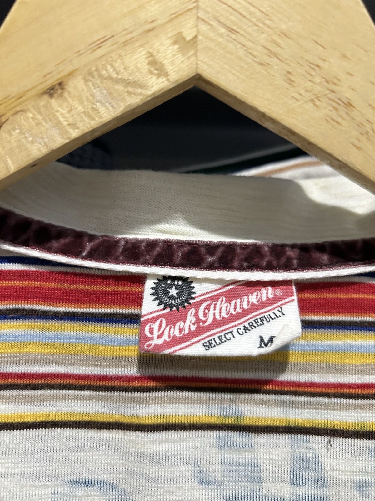 Japanese Brand Lock Heaven poloshirt multicolor streep Size US M / EU 48-50 / 2 - 7 Thumbnail