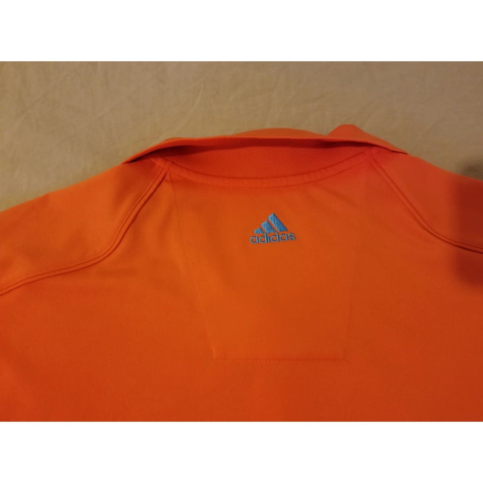 Adidas adidas Golf Polo Shirt XL Orange Athletic Mens Polo Shirt XL Orange Golf Adidas Polo Shirt Mens Size US XL / EU 56 / 4 - 6 Thumbnail