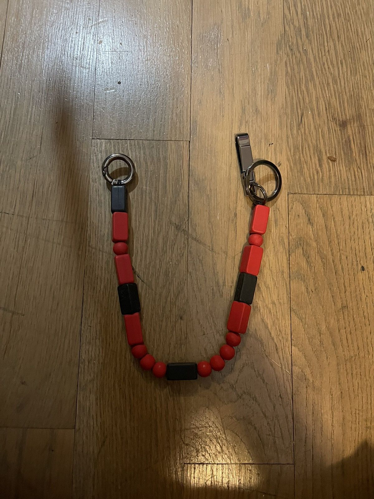 Pre-owned Yohji Yamamoto Short Beaded Wallet Chain