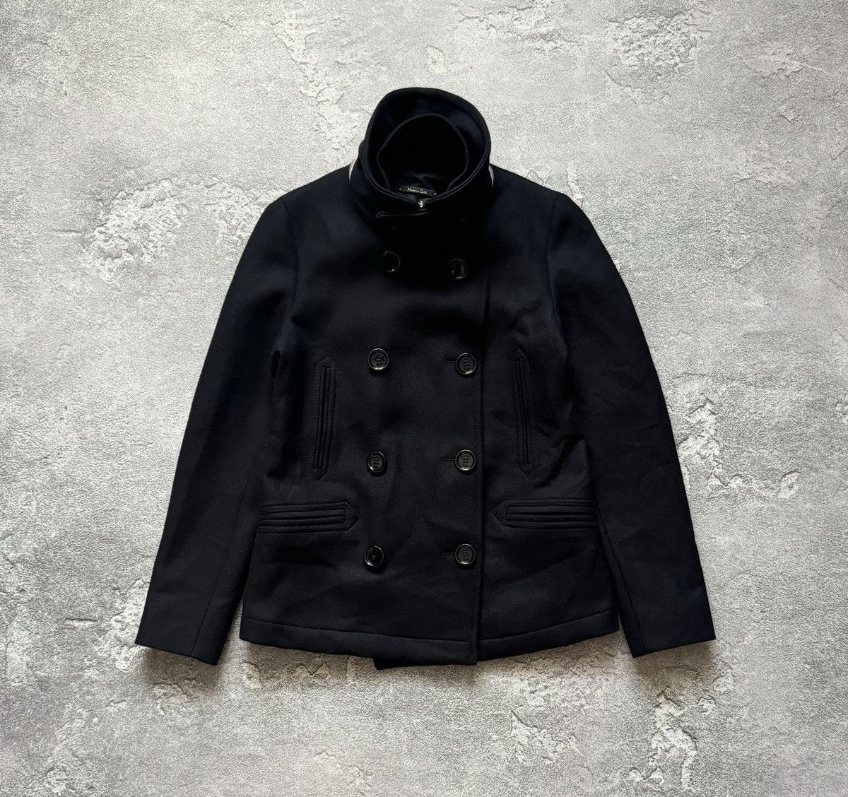Designer × Massimo Dutti Massimo dutti XS Wmns coat cropped heavy jacket wool Size XS / US 0-2 / IT 36-38 - 4 Thumbnail