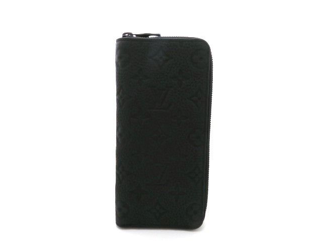 Louis Vuitton Long Wallet Zippy Wallet Vertical Taurillon Noir