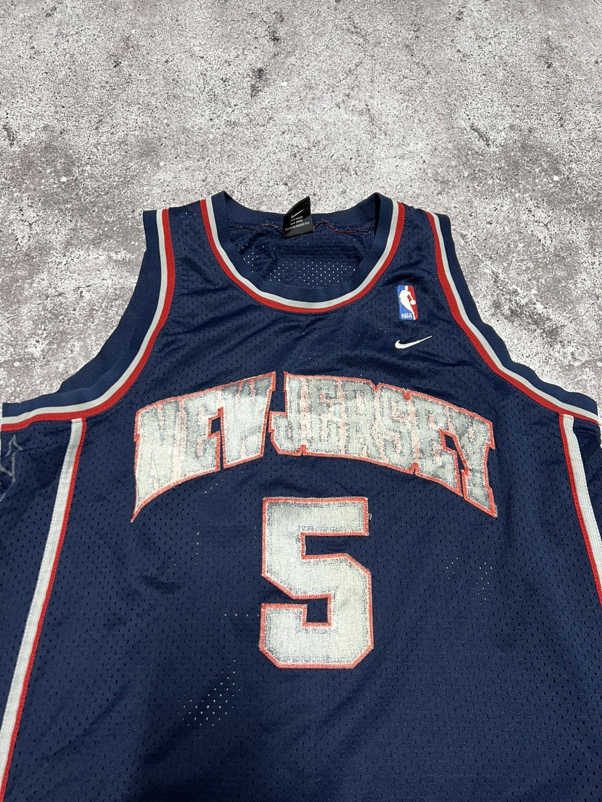Nike Nike Vintage X NBA New Jersey Jason Kidd Jersey Size US L / EU 52-54 / 3 - 3 Thumbnail