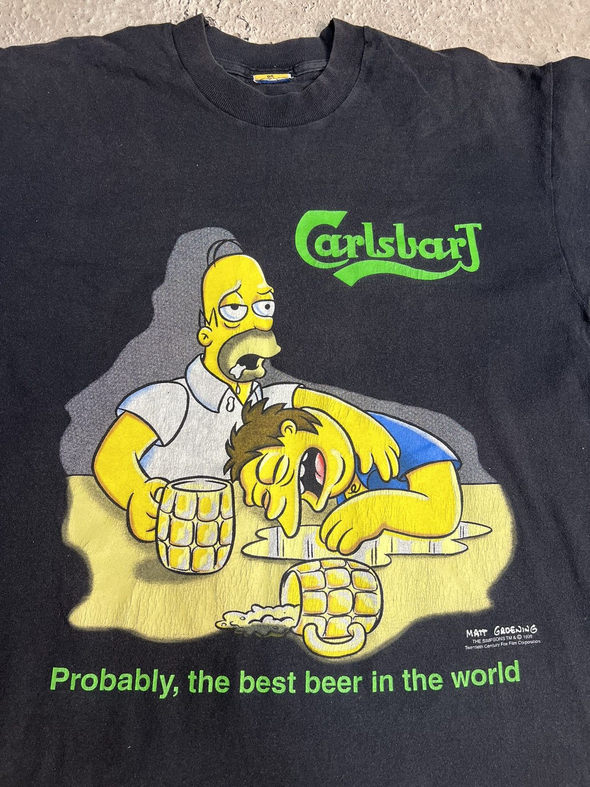 The Simpsons × Vintage Vintage Simpson 2000 Tee people in black Size US L / EU 52-54 / 3 - 4 Thumbnail