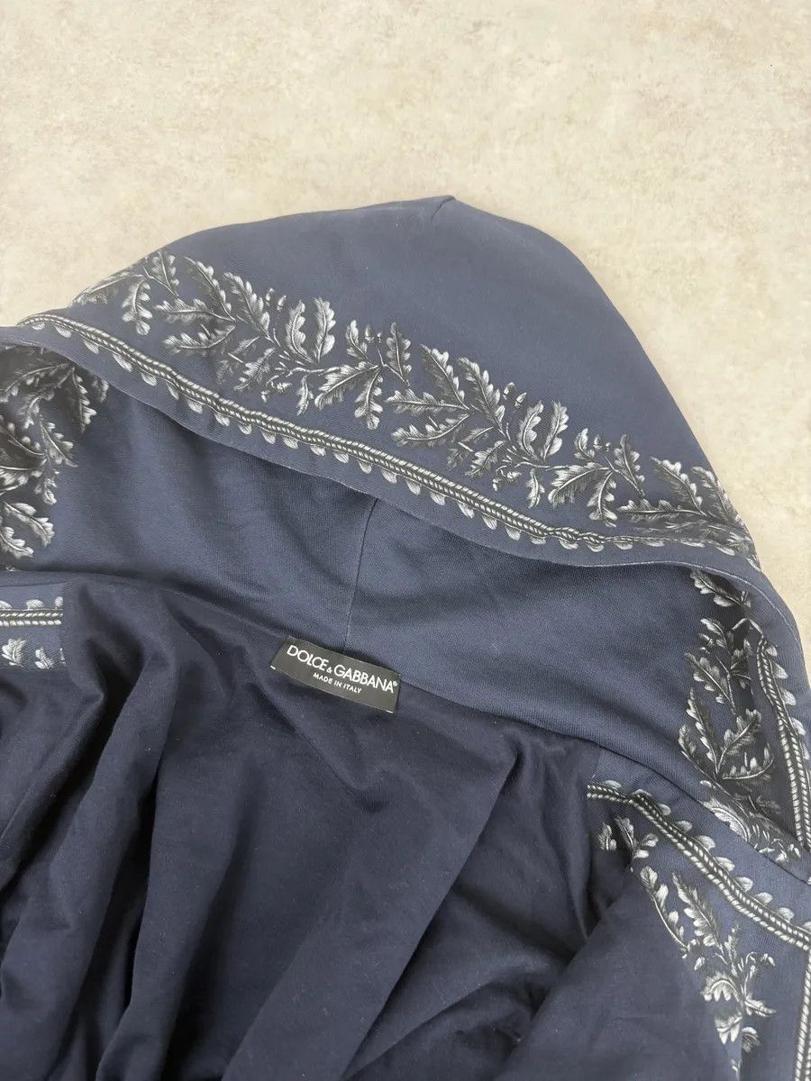 Dolce & Gabbana AW2017 Dolce & Gabbana Military Officer Navy Zip-up Hoodie Size US M / EU 48-50 / 2 - 10 Thumbnail
