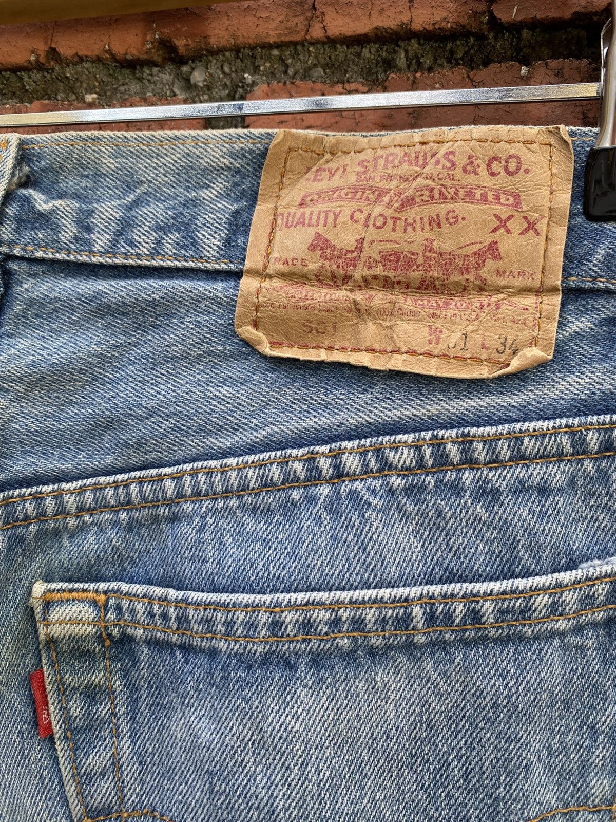 Levi's Vintage Clothing W30x32 Vintage levi's 501 made in USA Size US 30 / EU 46 - 5 Thumbnail