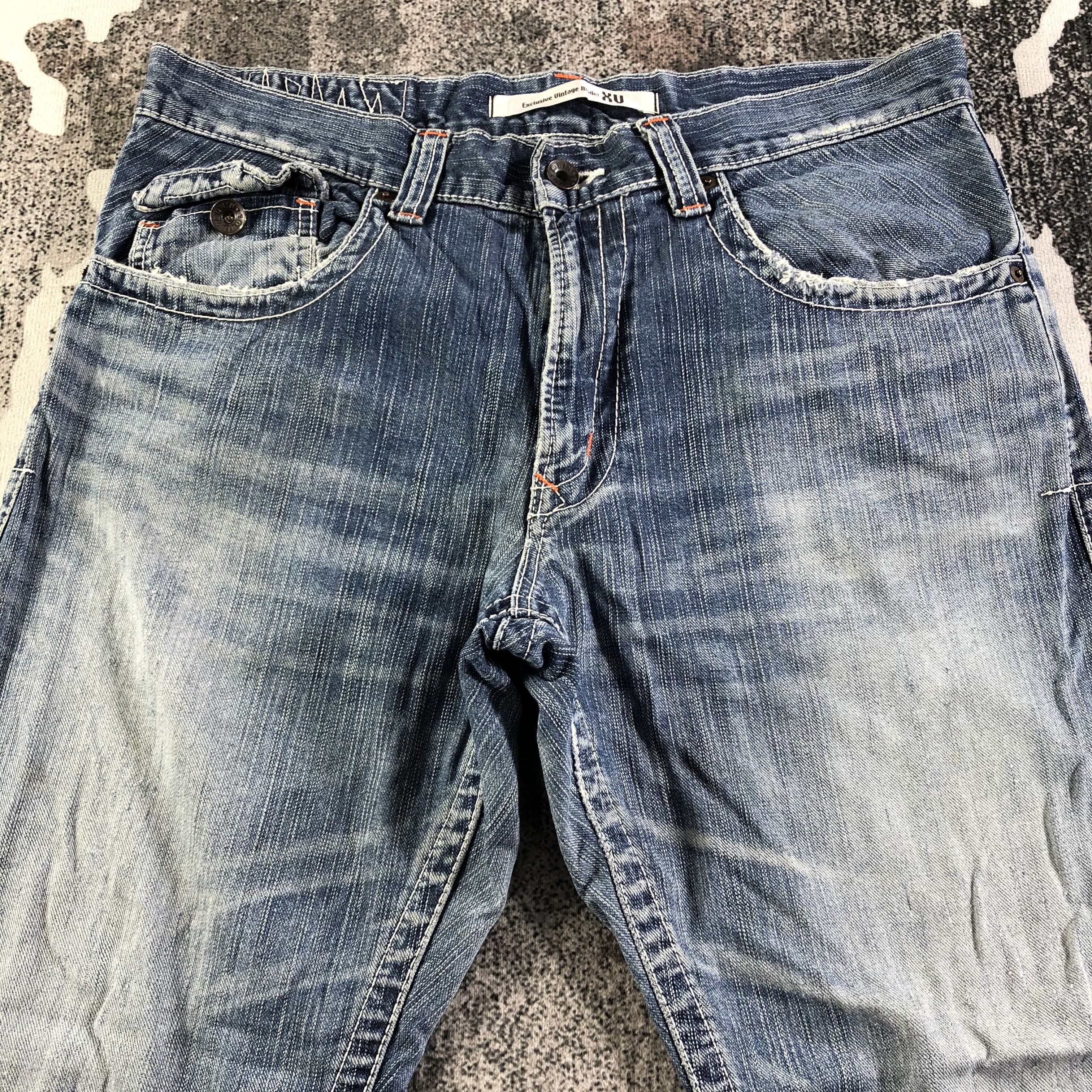 Edwin Edwin XV Jeans Faded Blue Denim KJ2487 Size US 34 / EU 50 - 3 Thumbnail