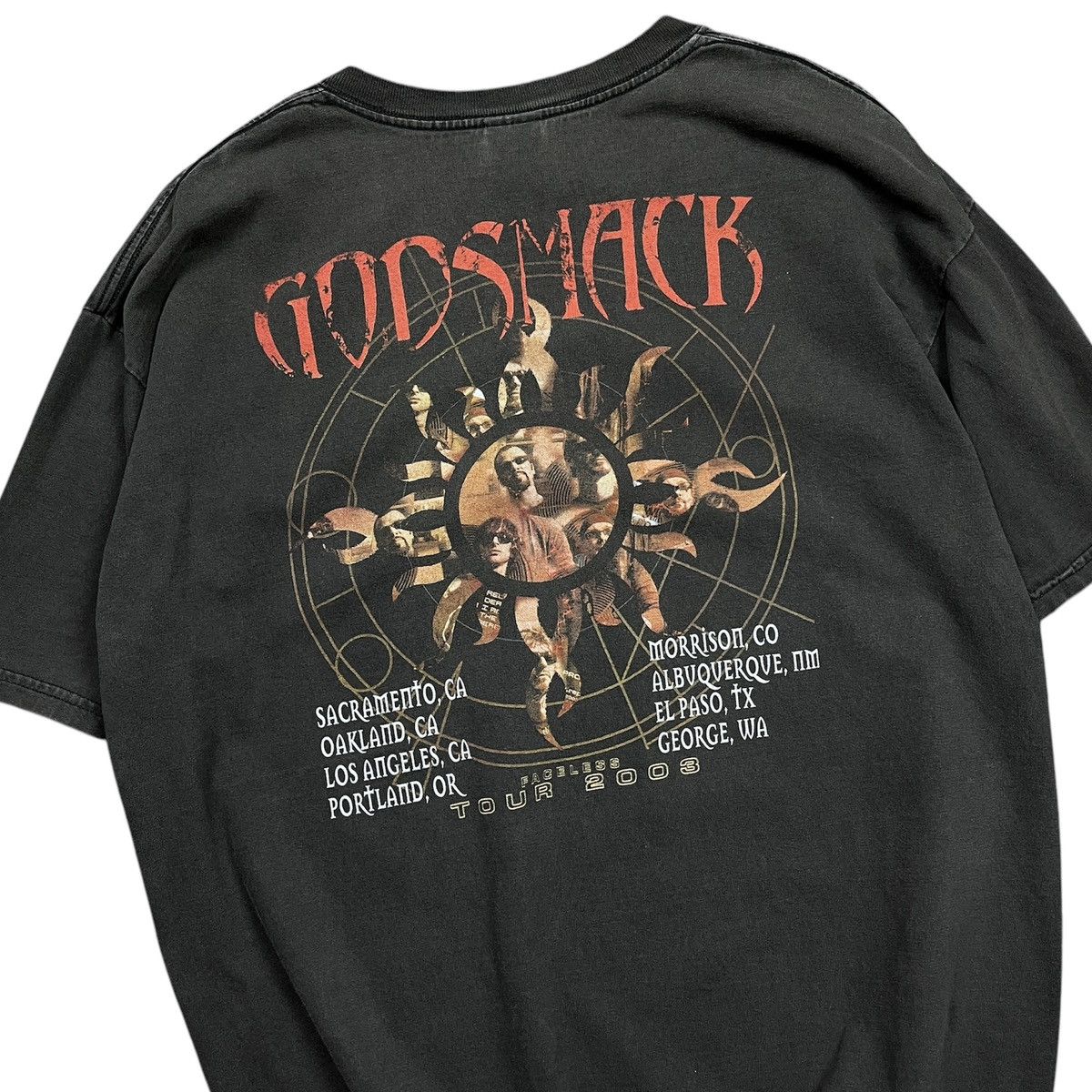 Band Tees Available 💹 GOD SMACK FACELESS TOUR 2003 Size US XL / EU 56 / 4 - 4 Thumbnail