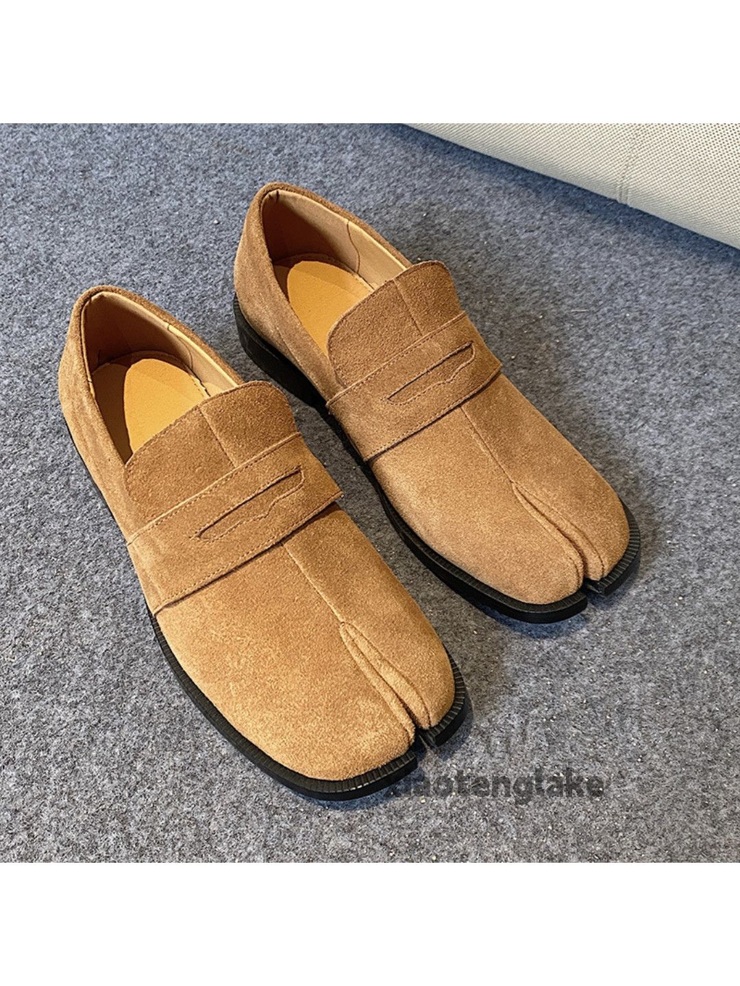 Vintage Unisex brown outdoor sports tabi loafer shoes Size US 6 / EU 39 - 1 Thumbnail