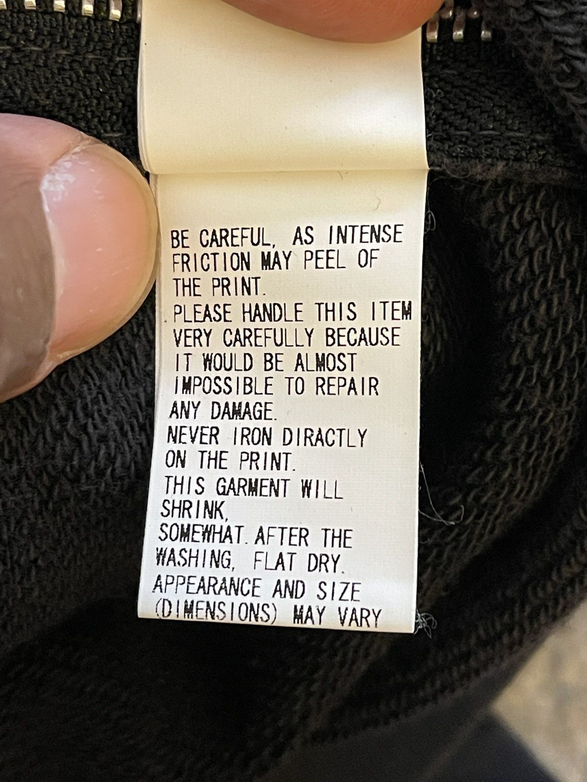 Undercover SS2003 Undercover 'SCAB' 3/4 Zip Hoodie Size US M / EU 48-50 / 2 - 12 Thumbnail