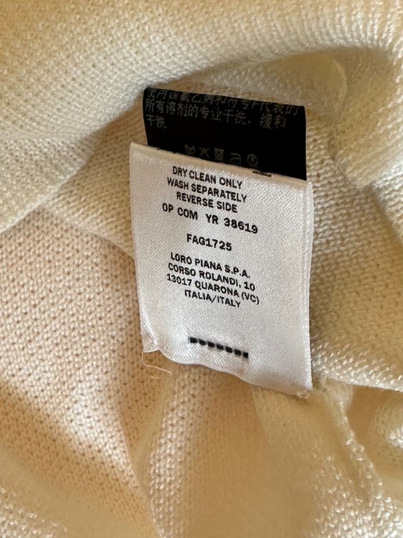 Loro Piana LORO PIANA Cashmere knit short sleeves Size S / US 4 / IT 40 - 6 Thumbnail