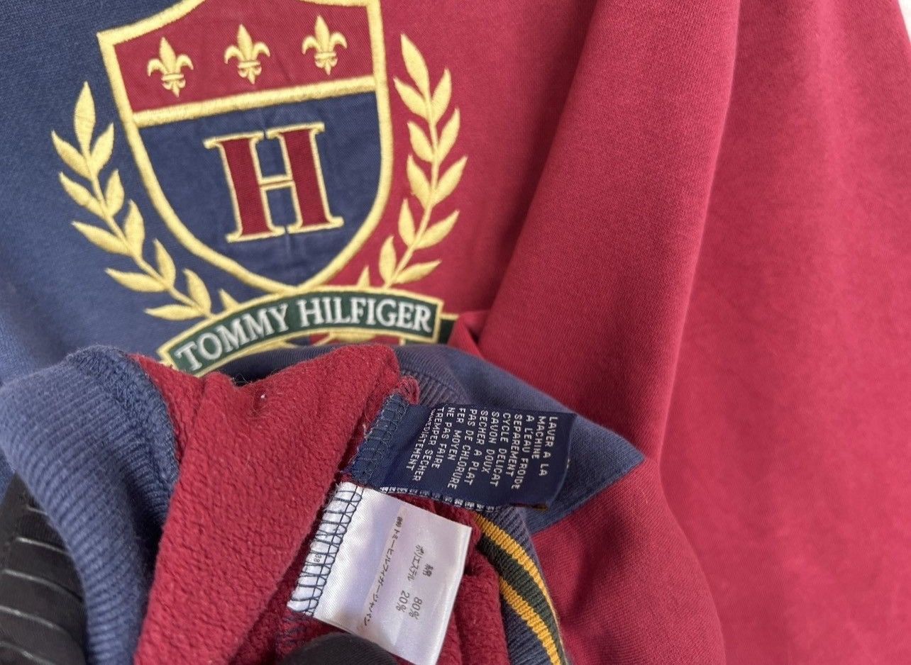 Tommy Hilfiger Pick 💥💥 Vintage 90s Tommy Hilfiger Baggy Boxy Sweatshirt Size US XL / EU 56 / 4 - 7 Thumbnail