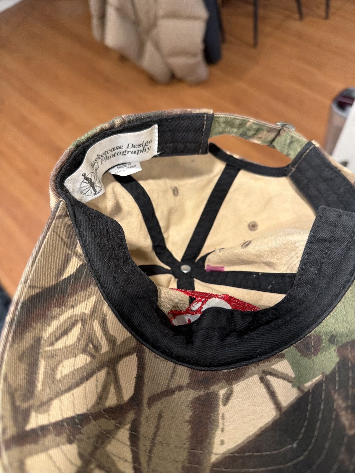 basketcase gallery Camo dad hat Size ONE SIZE - 2 Thumbnail