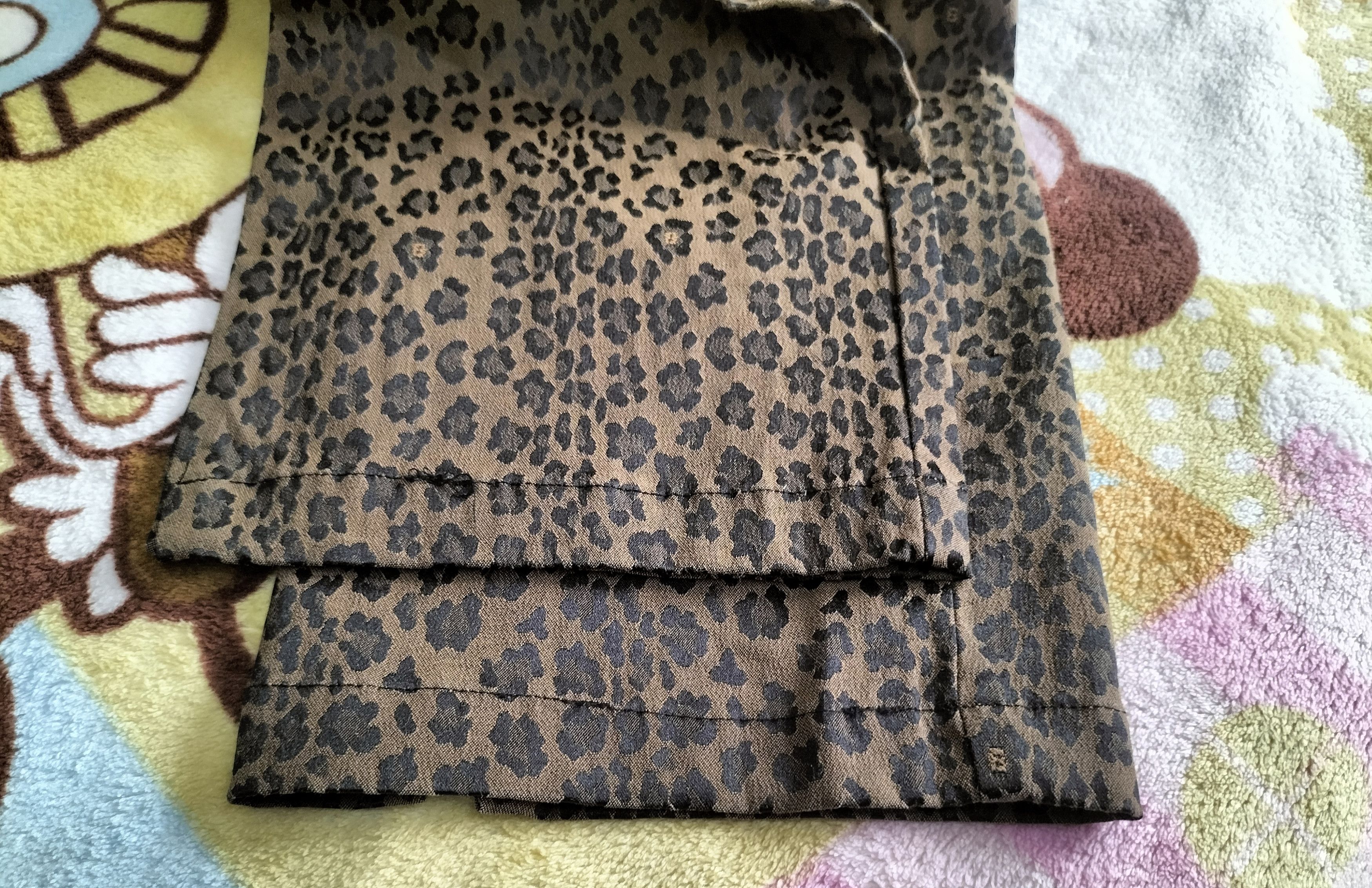 Fendi Authentic Fendi leopard print pants Size US 31 - 11 Thumbnail