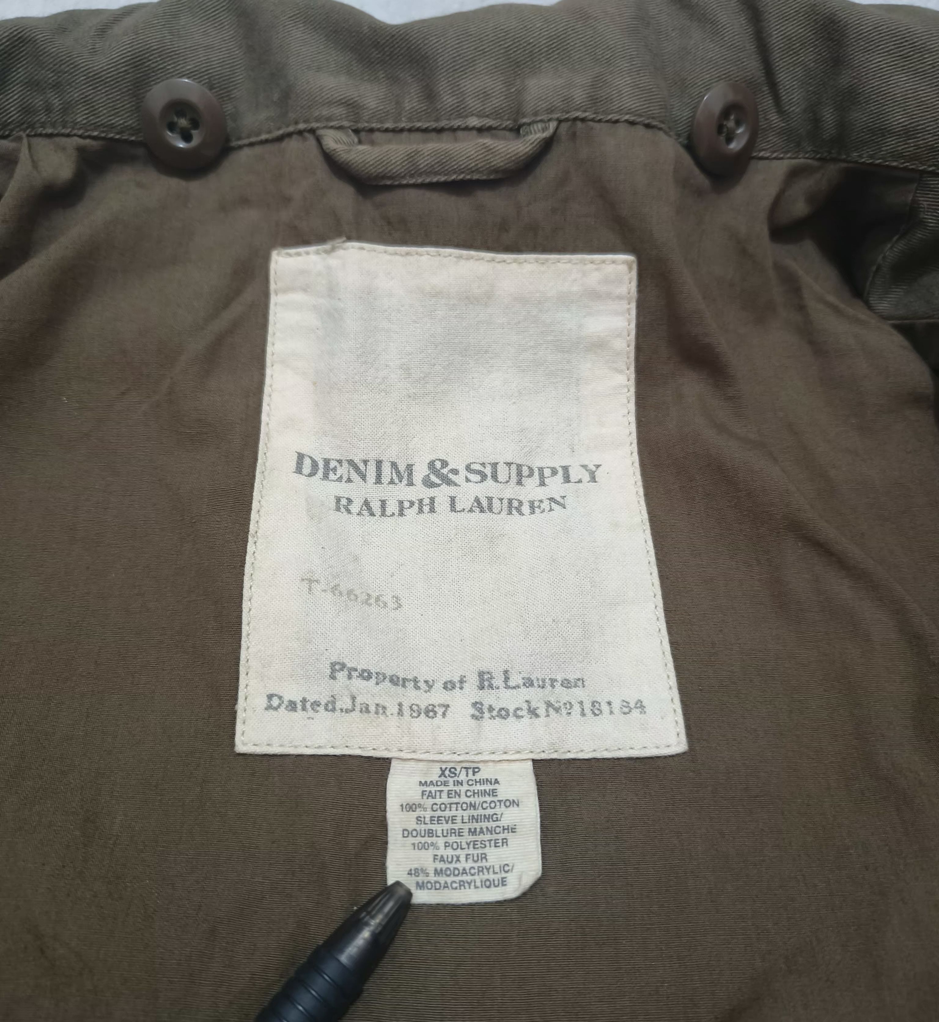 Denim & Supply Ralph Lauren Denim & Supply Ralph Lauren M65 Military Style Field Jacket Size US XS / EU 42 / 0 - 8 Thumbnail