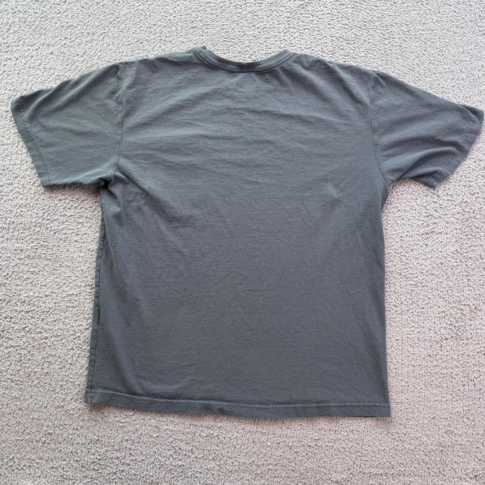 Carhartt Carhartt K87 Pocket T Shirt Faded Charcoal Gray Loose Tee M Size US M / EU 48-50 / 2 - 2 Thumbnail