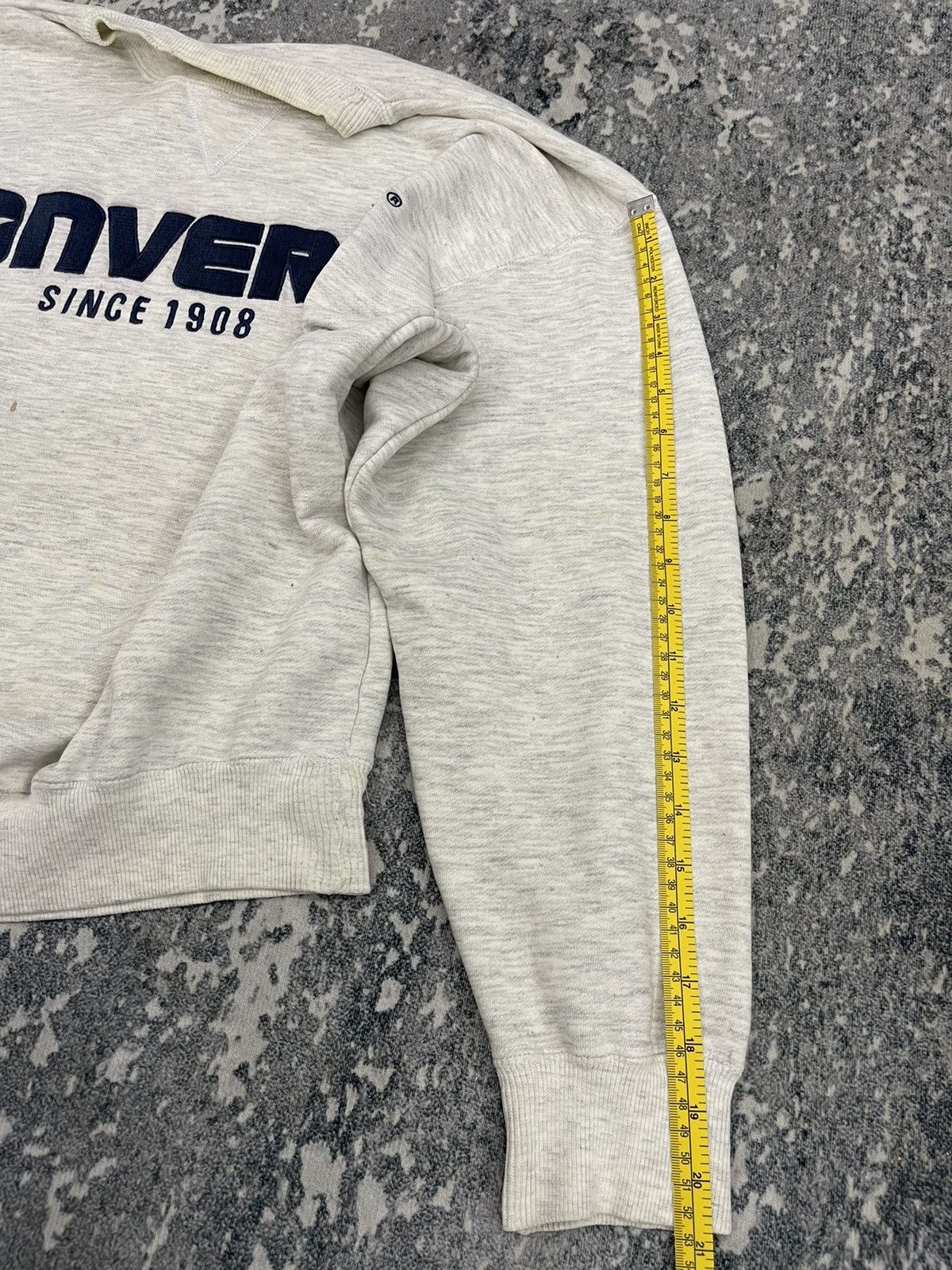 Converse Vintage Converse Big Logo Spellout Embroidery Sweatshirt Size US L / EU 52-54 / 3 - 14 Thumbnail