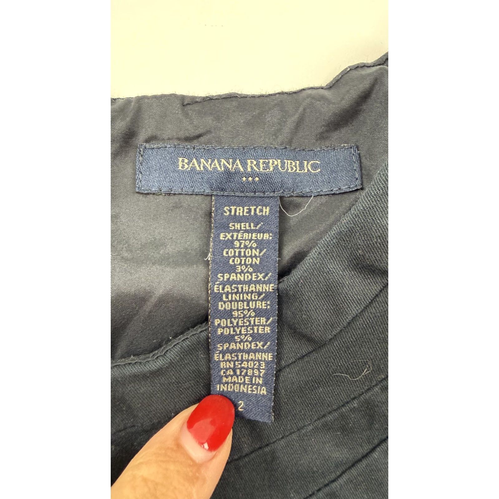 Banana Republic Banana Republic Dress Womens 2 Black Sleeveless Scoop Neck A-Line Work Office Size XS / US 0-2 / IT 36-38 - 2 Thumbnail