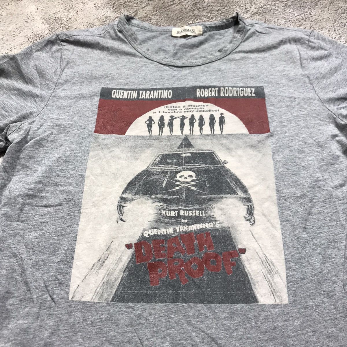 Vintage Vintage Death Proof Tarantino Graphic Tee Sun Faded Grunge S Size US S / EU 44-46 / 1 - 3 Thumbnail