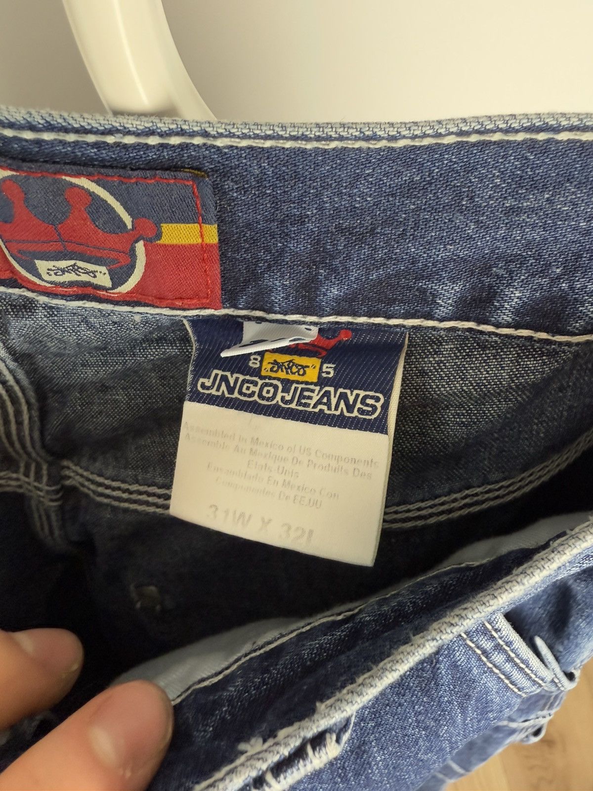 JNCO Vintage 90's JNCO Jeans Carpenter Wide-Leg Jeans Size US 31 - 15 Thumbnail
