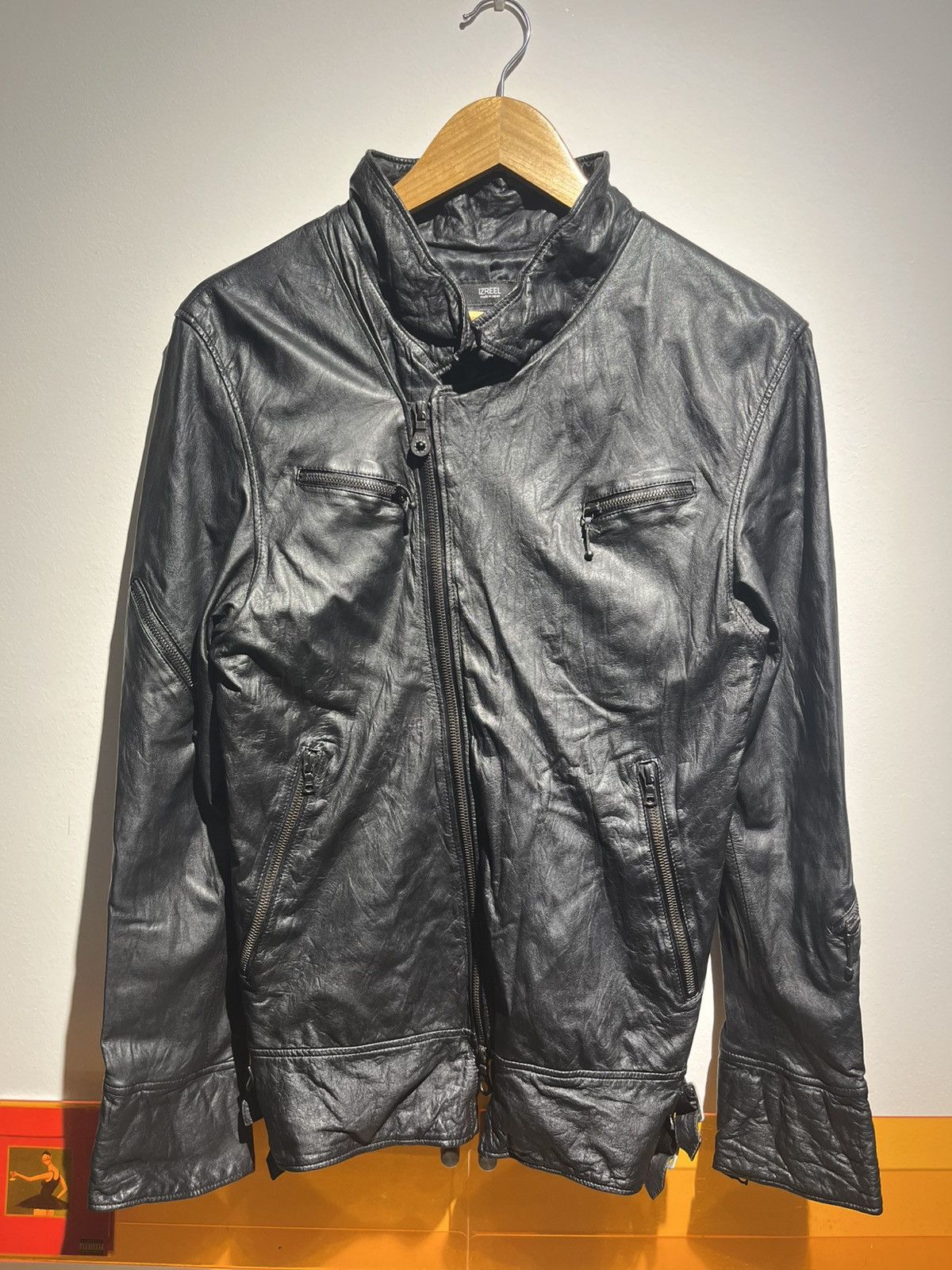 Izreel  Kazuhiro Takakura IZREEL LEATHER JACKET Size US L / EU 52-54 / 3 - 1 Thumbnail
