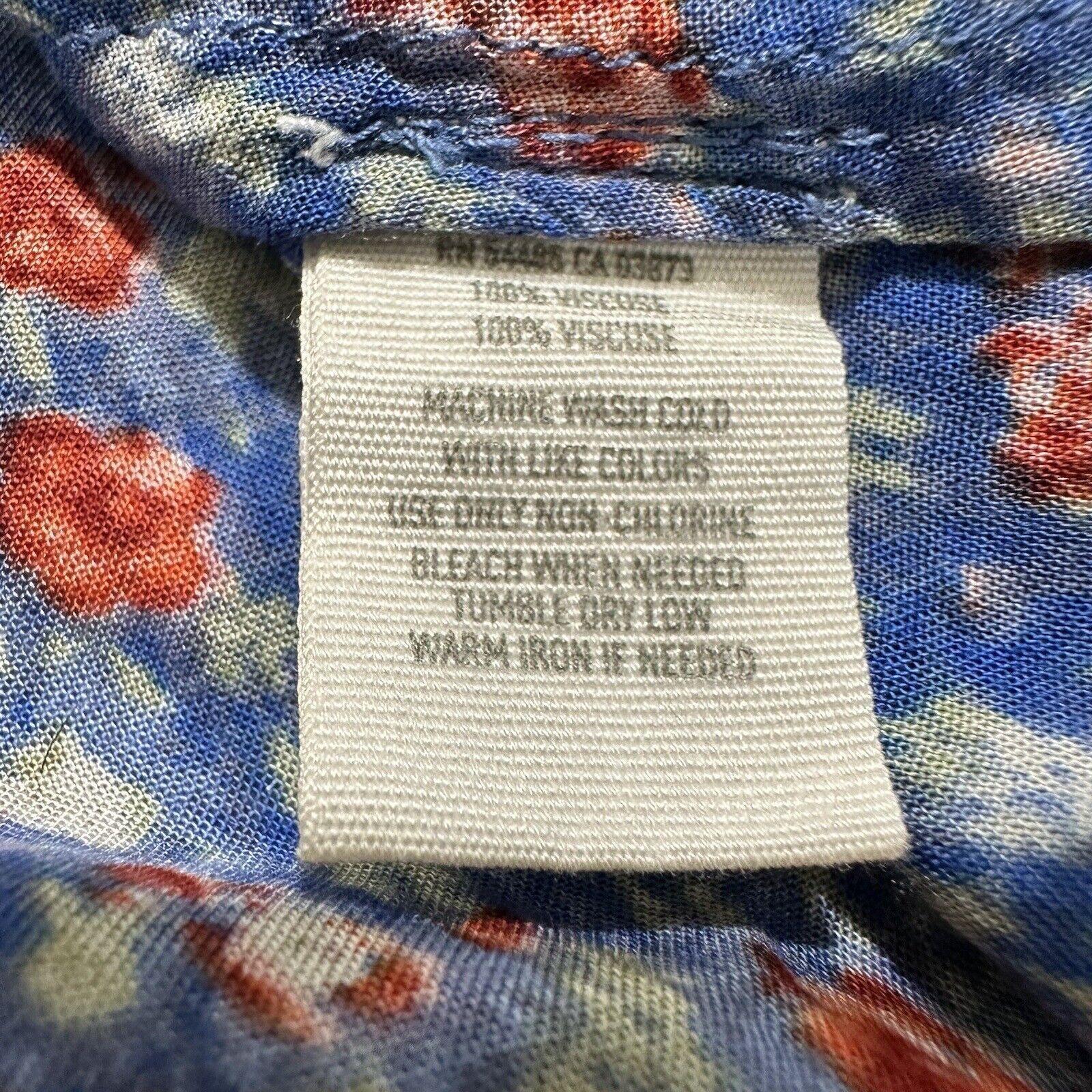 Other Aerie XS Blue Floral Spaghetti Strap Tiered Mini Sun Dress Size XS / US 0-2 / IT 36-38 - 10 Thumbnail