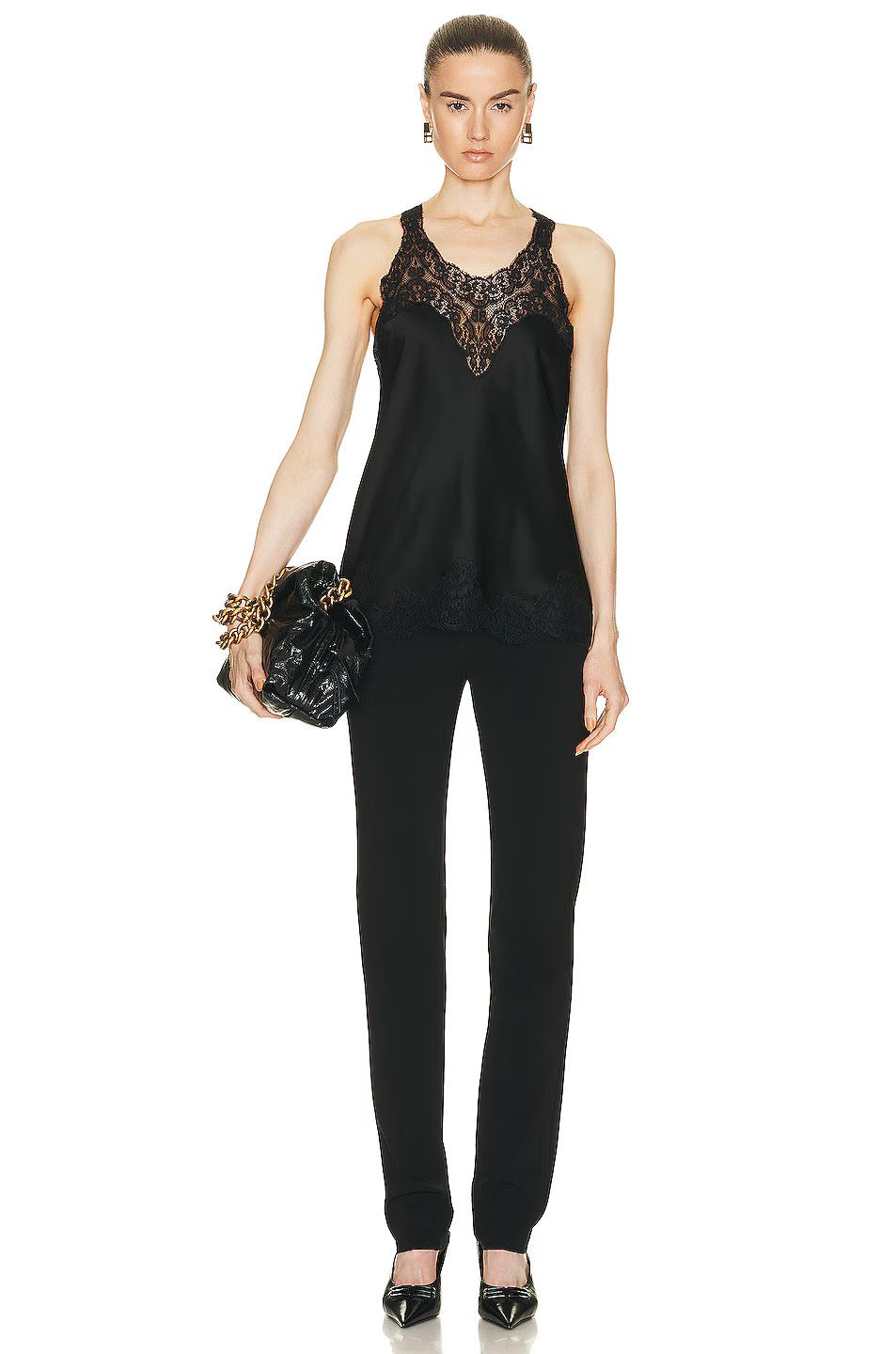 Balenciaga o1bcso1str0326 Stretch 5 Pockets Pants in Black Size 25" / US 0 / IT 36 - 4 Thumbnail
