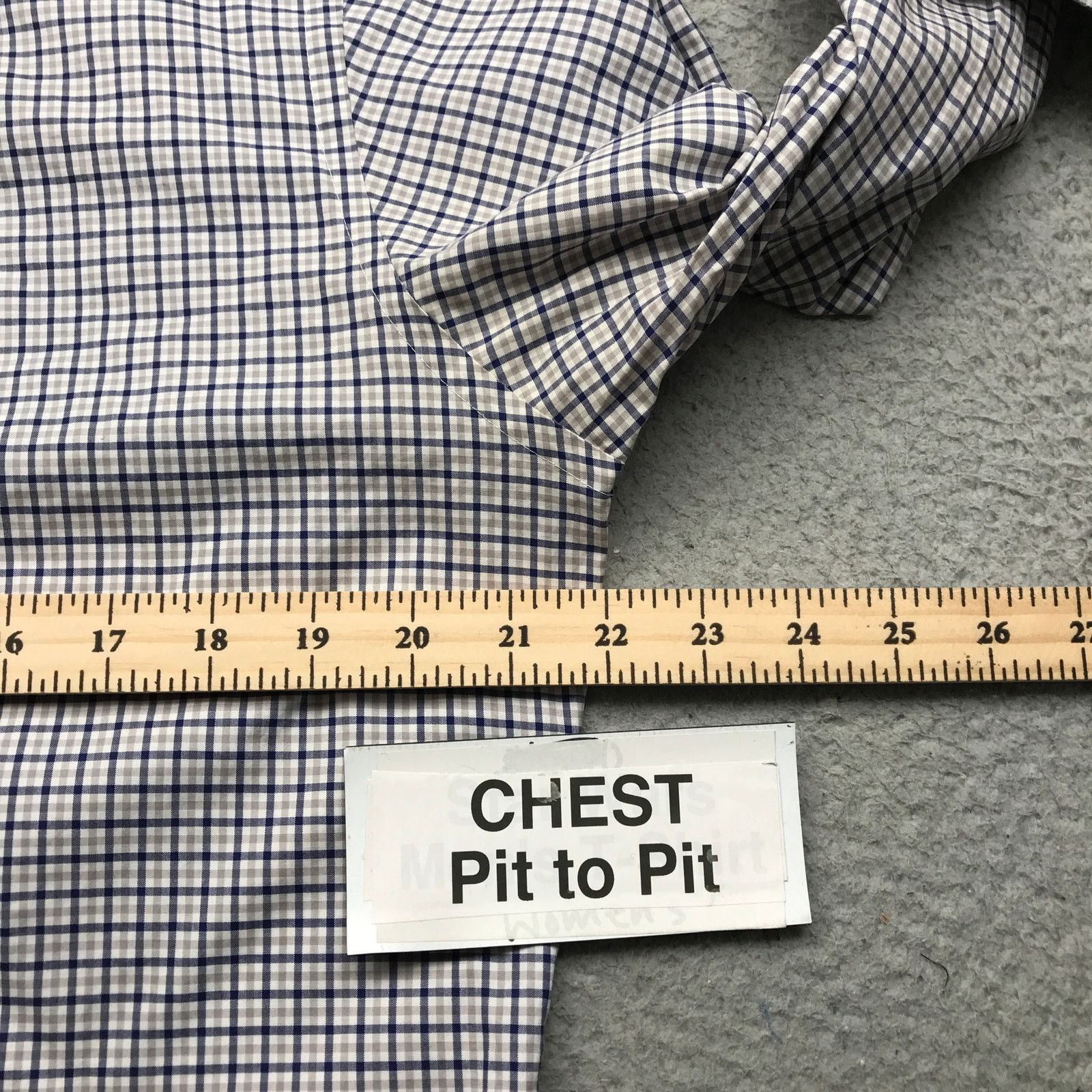 Hawes & Curtis Hawes & Curtis St James Slim Fit Gingham Button Shirt Men M Size US M / EU 48-50 / 2 - 5 Thumbnail